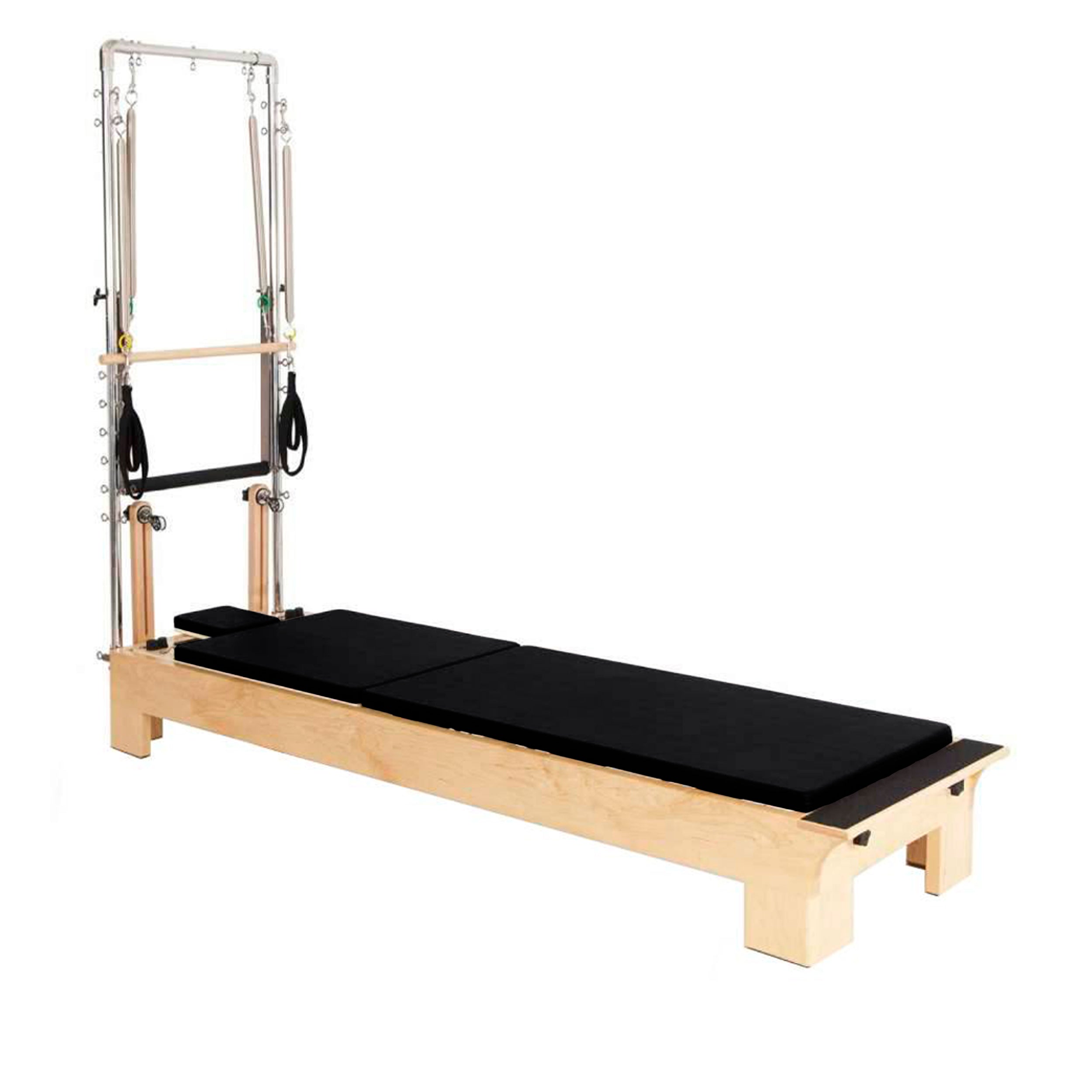 Wooden Reformer met Tower - Elina Pilates